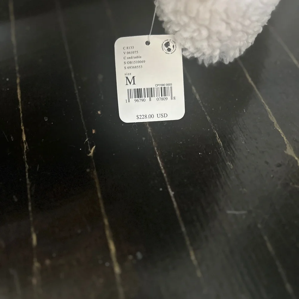 New with tags free people Vegan leather Sherpa coat - Picture 6 of 6